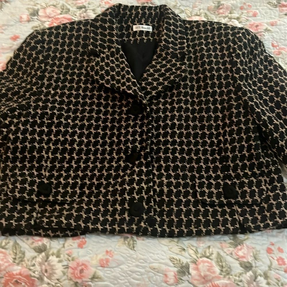 100% woven silk jacket